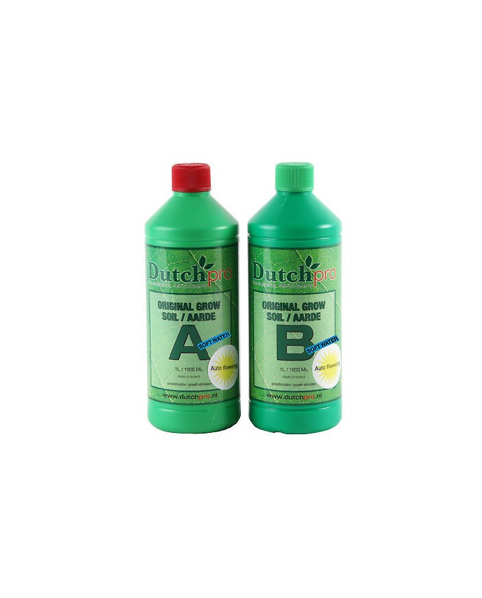Dutch Pro - Grow Soil A+B Auto Flower Soft Water