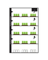 Secret Jardin DP120 1.2 x 0.6 x 1.9m