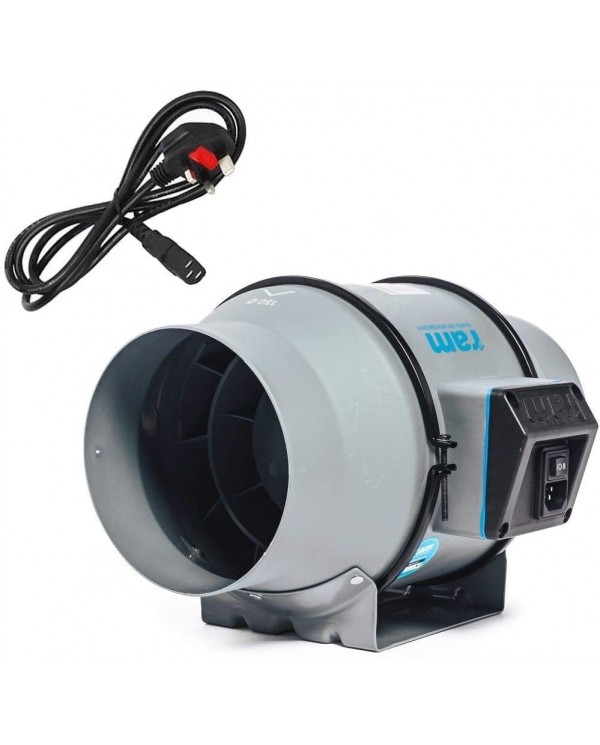 RAM Mixed-Flow Inline Fan - Two-Speed