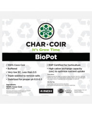 Char Coir 4" BioPot Info Sheet