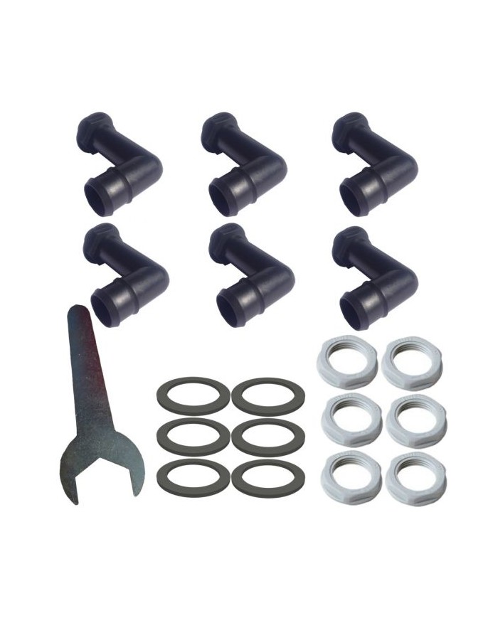 IWS Flood & Drain 6 Pot Starter Kit Bag