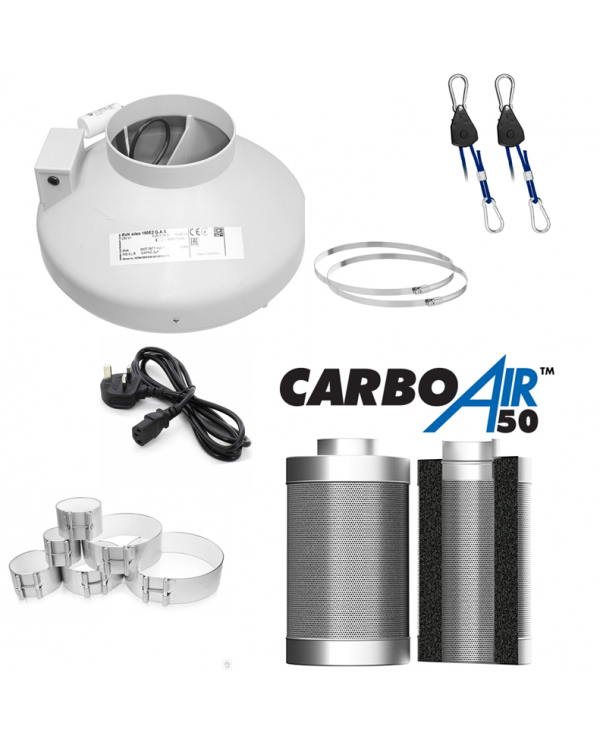 CarboAir 50 - RVK - 8" Ventilation Kit