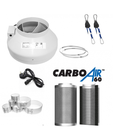 CarboAir 60 - RVK-L - 6" Ventilation Kit