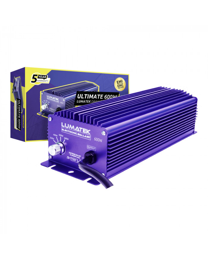 Lumatek UItimate Pro 600W 400V Controllable Ballast Lumatek UItimate Pro 600W 400V Controllable Ballast