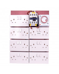 Heavy Duty MDF Contactor Board 12 + 2 Way