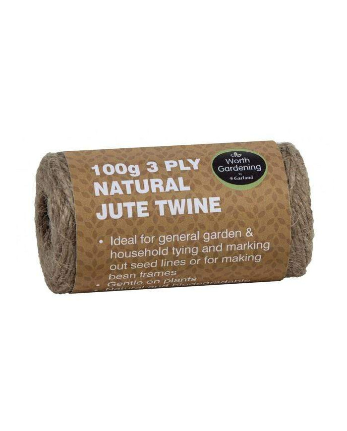 Garland - 3 Ply Natural Jute Twine 100g