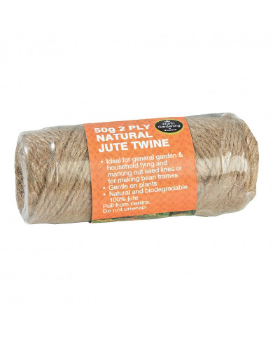 Garland - 2 Ply Natural Jute Twine 50g