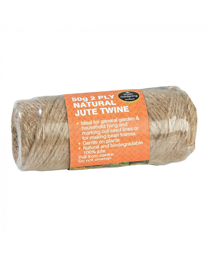 Garland - 2 Ply Natural Jute Twine 50g