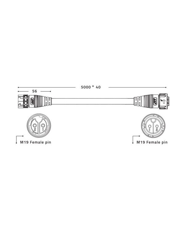 Lumatek LED Remote Driver Cable Pack