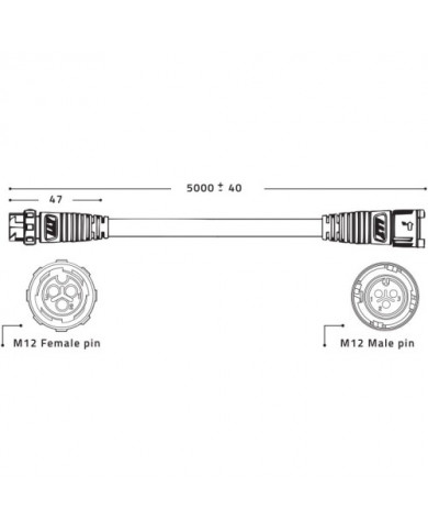 Lumatek LED Remote Driver Cable Pack