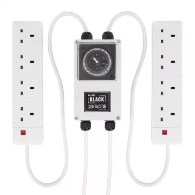 LUMii Black 8 Way Contactor